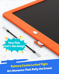 TEKFUN erasable surface for kids drawing, mess-free and reusable