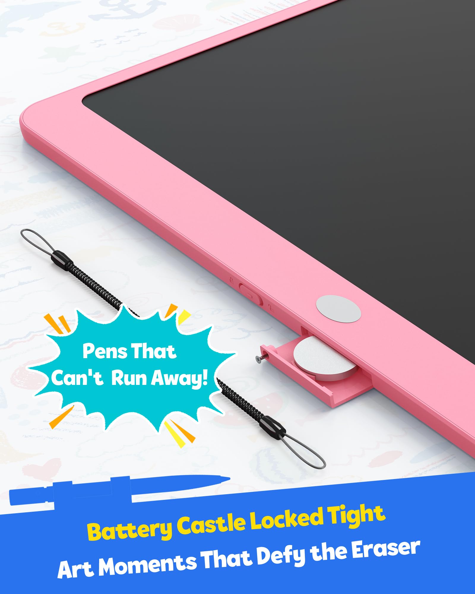 TEKFUN eye-friendly non-toxic ABS materials ensure safe screen time