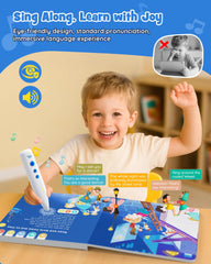 TEKFUN talking pen closeup, ergonomic and safe for small hands.