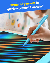 One-click erase and screen lock prevent accidental deletions during play.
