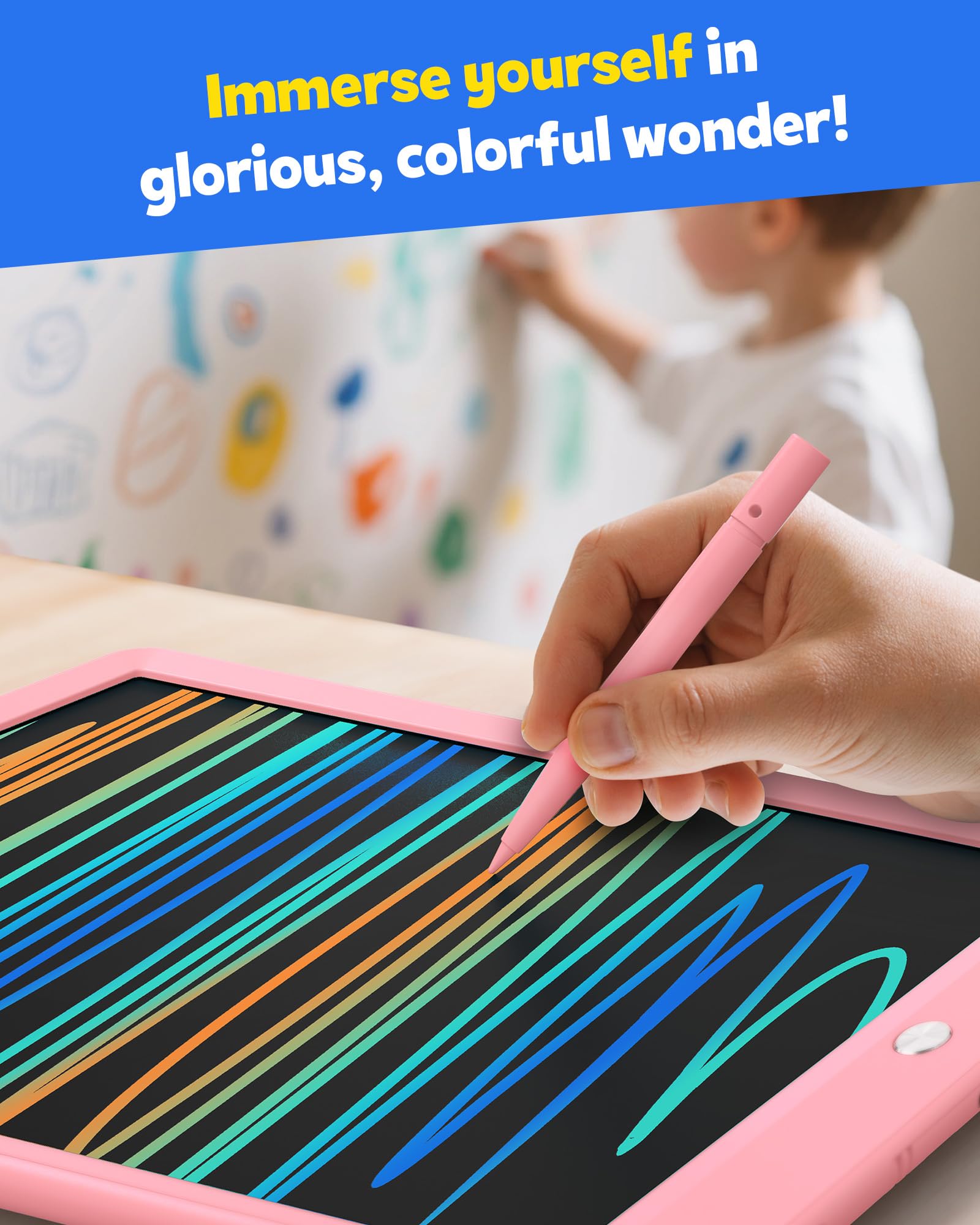 TEKFUN portable tablet for children to sketch anywhere