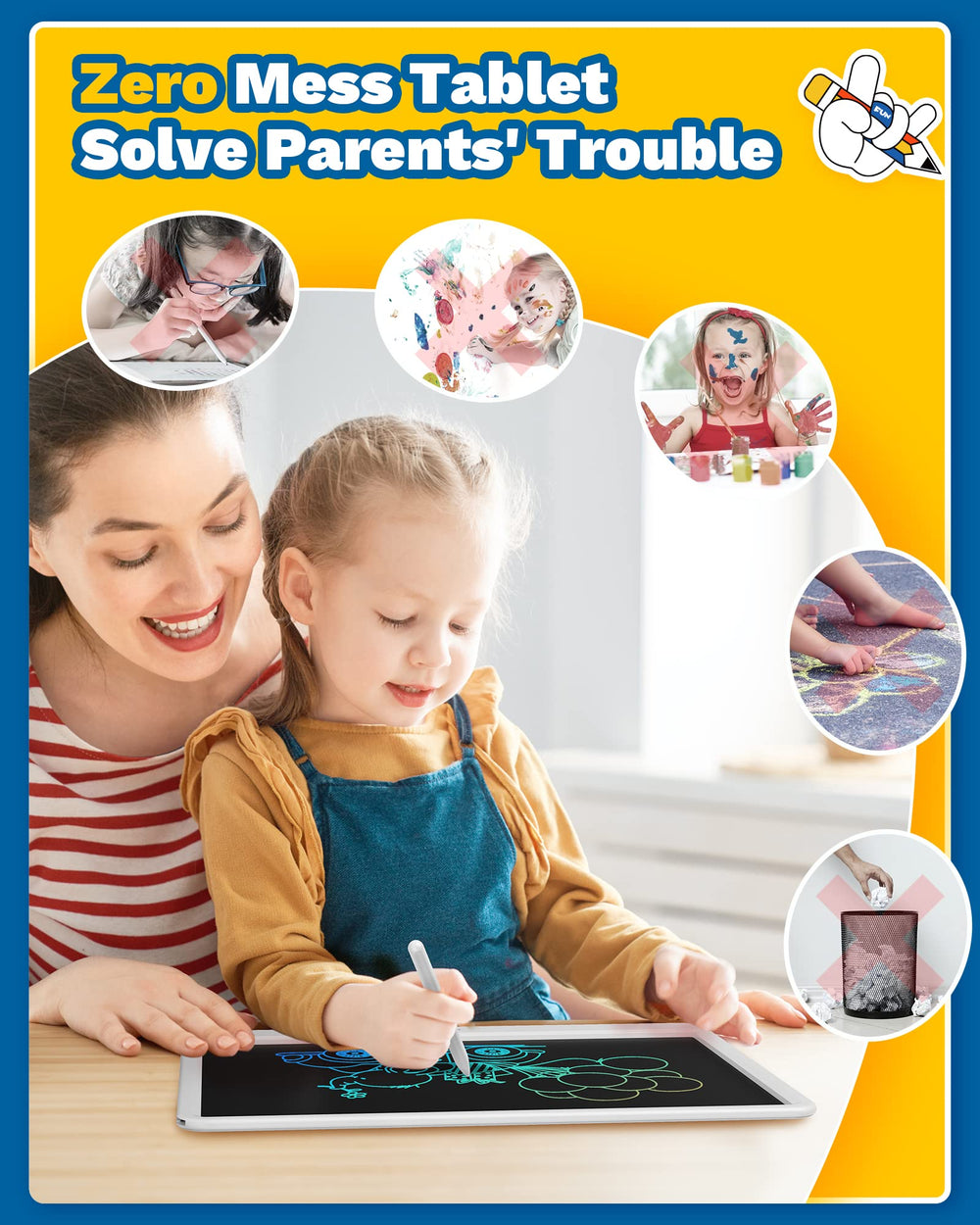 TEKFUN safe ABS material offers durable, non-toxic daily use.