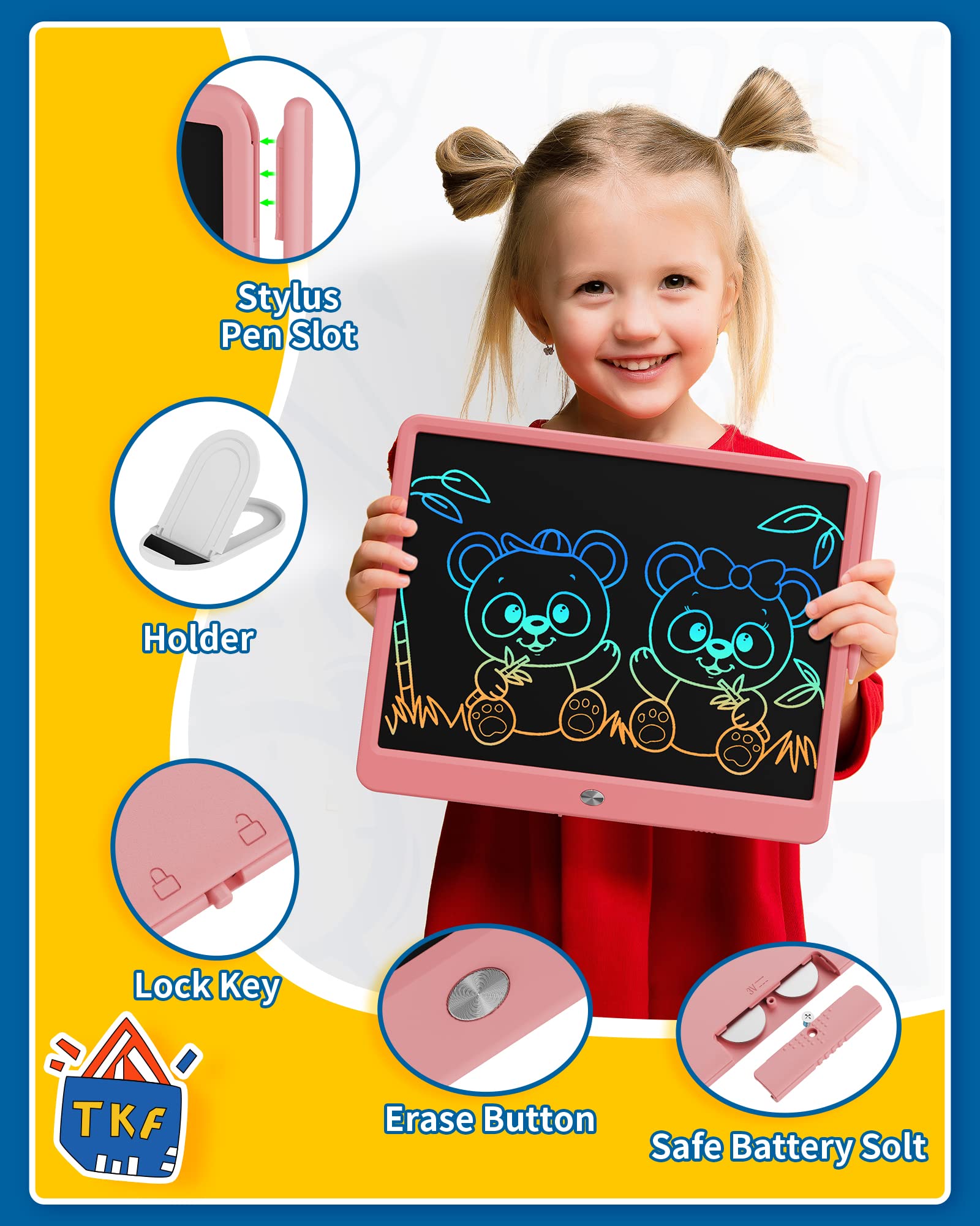 TEKFUN multiuse desk board for kids, teens, and home learning