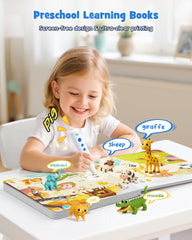 Open TEKFUN books showing topics and sounds for interactive learning