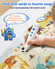 TEKFUN voice reading interaction shows instant feedback for independent learning