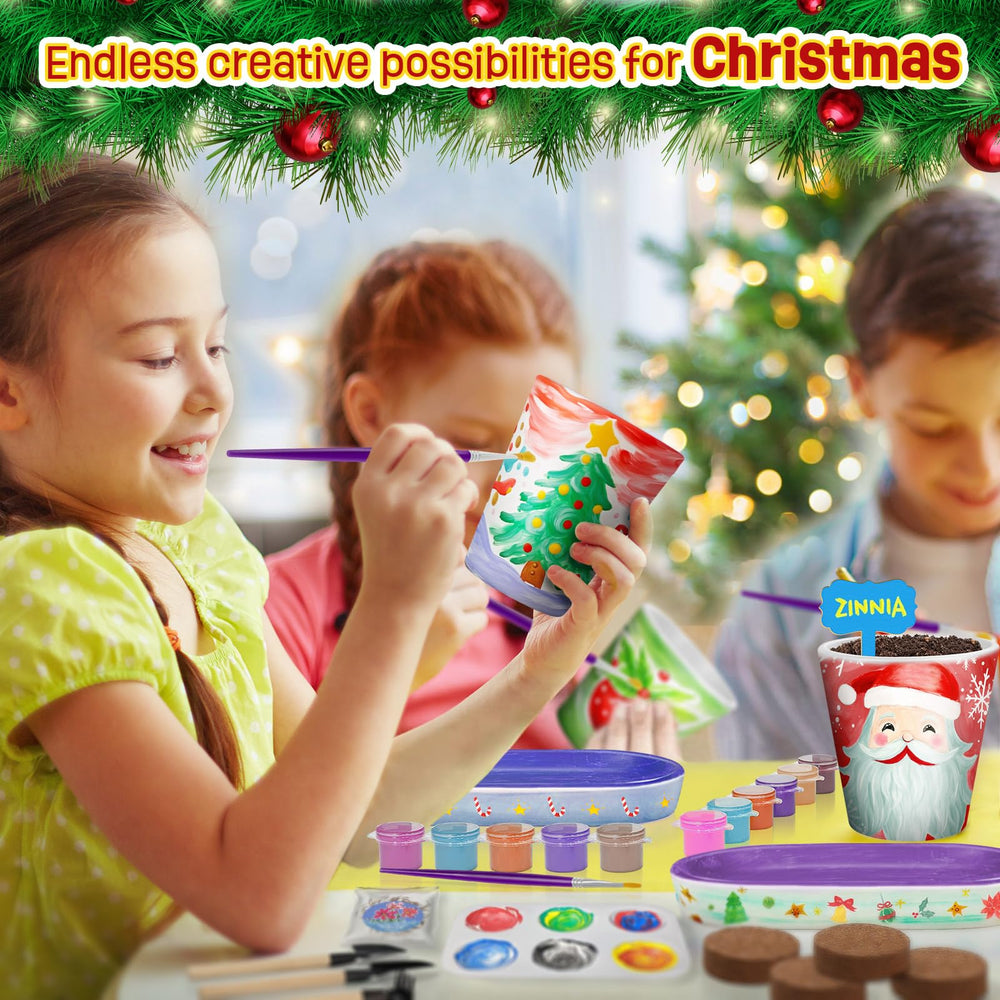 Tekoly instruction booklet guides easy step-by-step painting and planting.