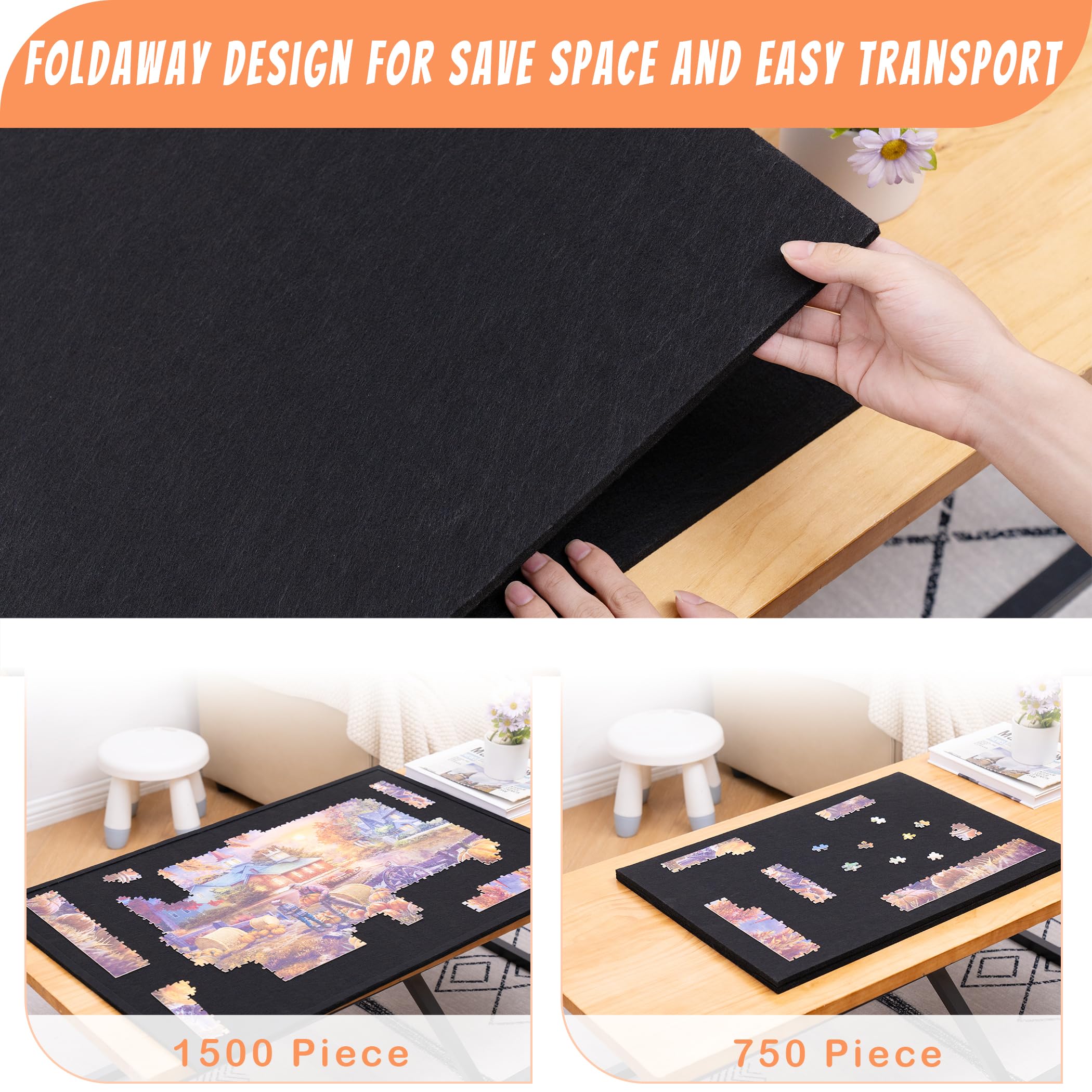 Tektalk adjustable bracket shows four angles for comfortable puzzling.
