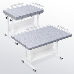 Tektalk height-adjustable puzzle table for ergonomic comfort