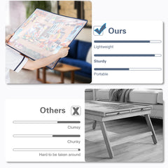 Tektalk board uses flannelette material for durability and stability