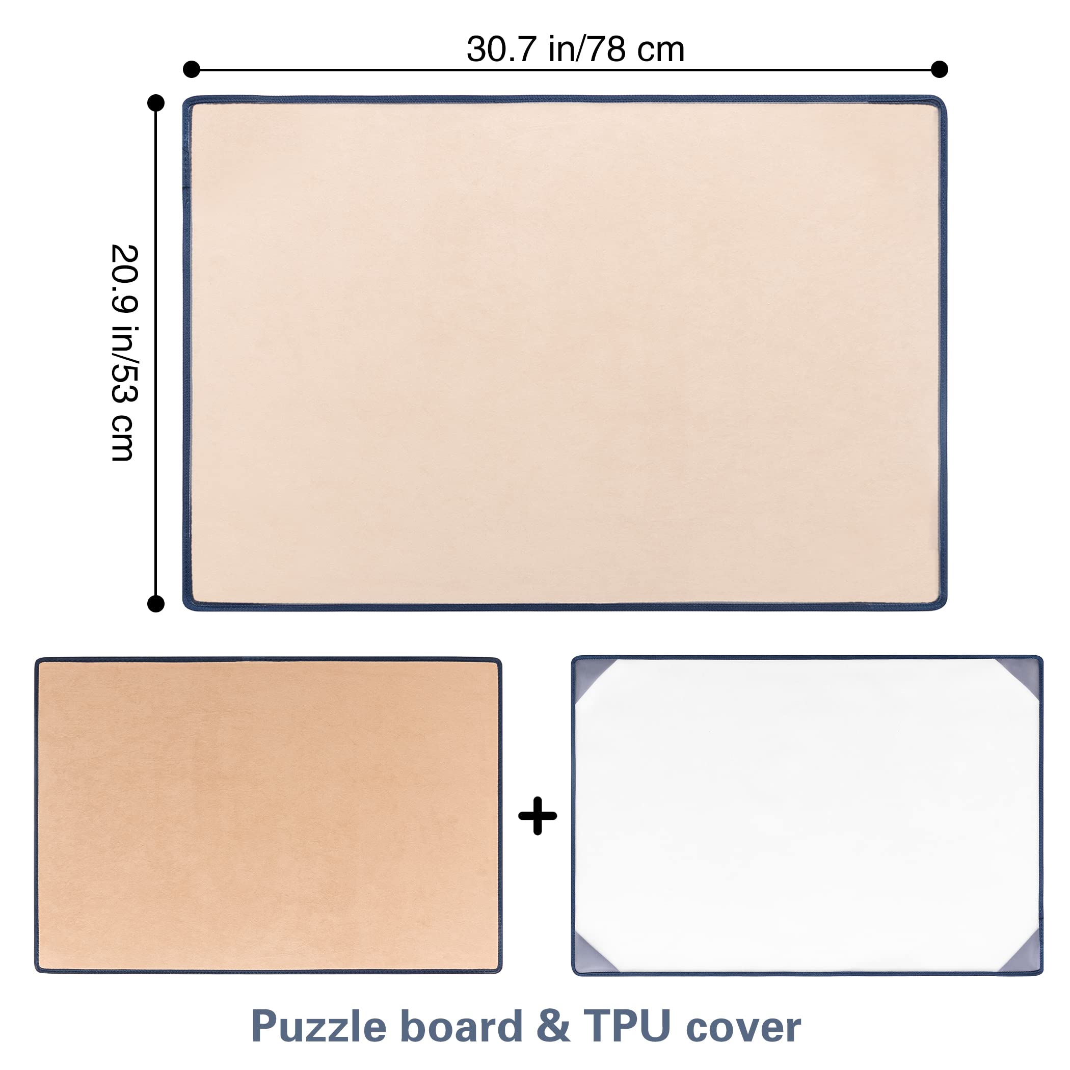 Lightweight and portable Tektalk puzzle board for easy moving and storage
