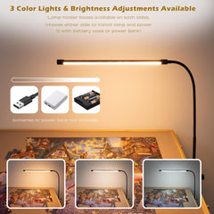 Tektalk Jigsaw table height-adjustment helps tailor comfort for seating.