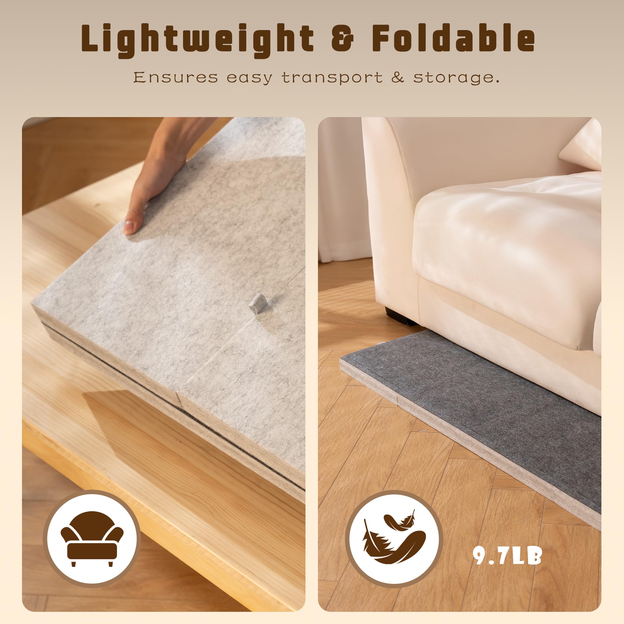 Tektalk lightweight puzzle board reduces strain during long sessions