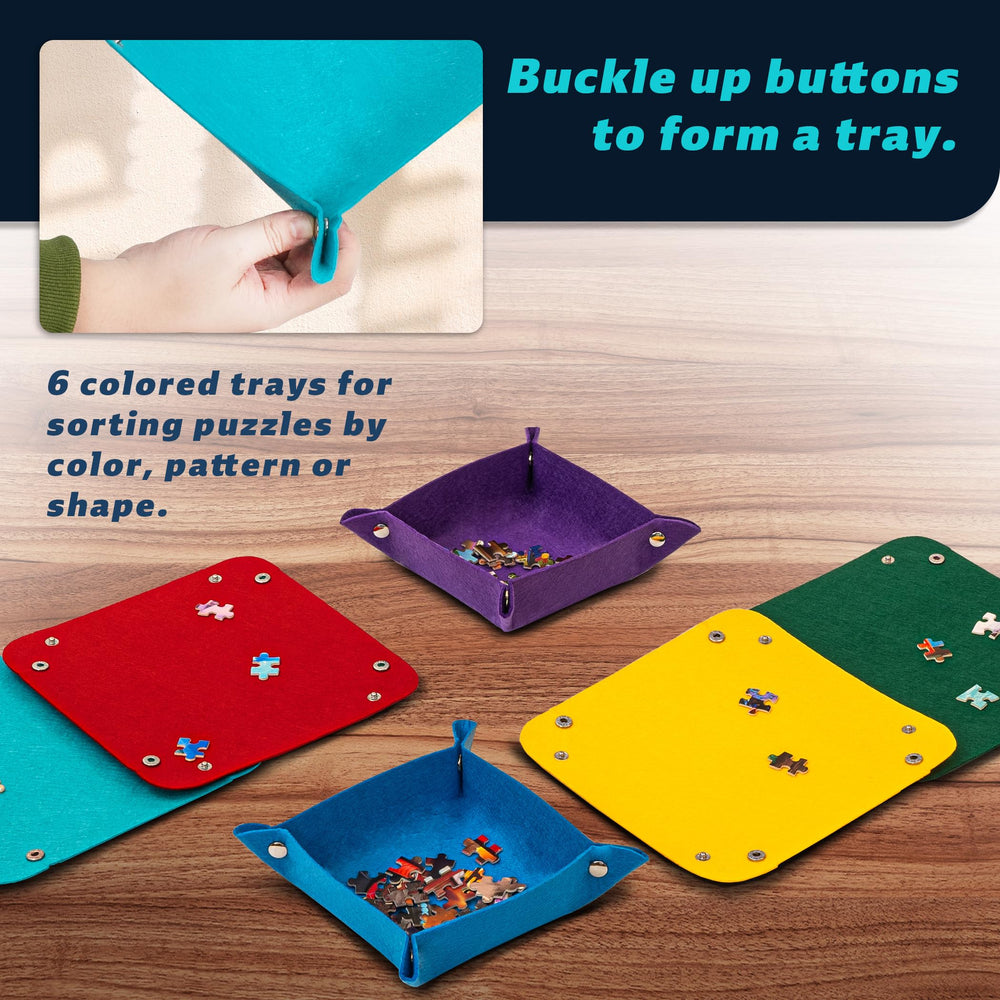 Tektalk non slip surface keeps pieces steady during use