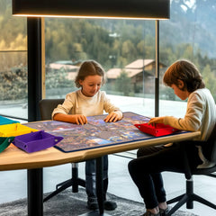 Tektalk non-slip surface keeps pieces steady during assembly.