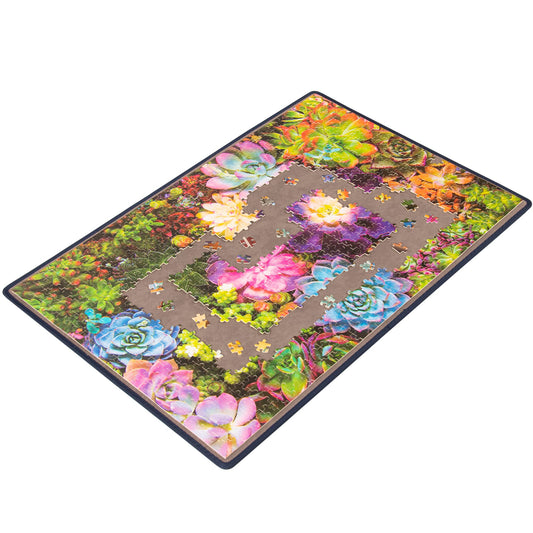 Tektalk puzzle mat non-slip surface keeps pieces secure during storage