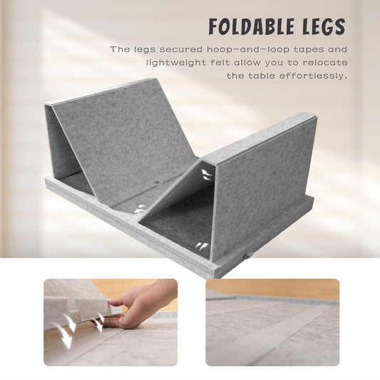 Tektalk puzzle table protective cover shields the work area from dust