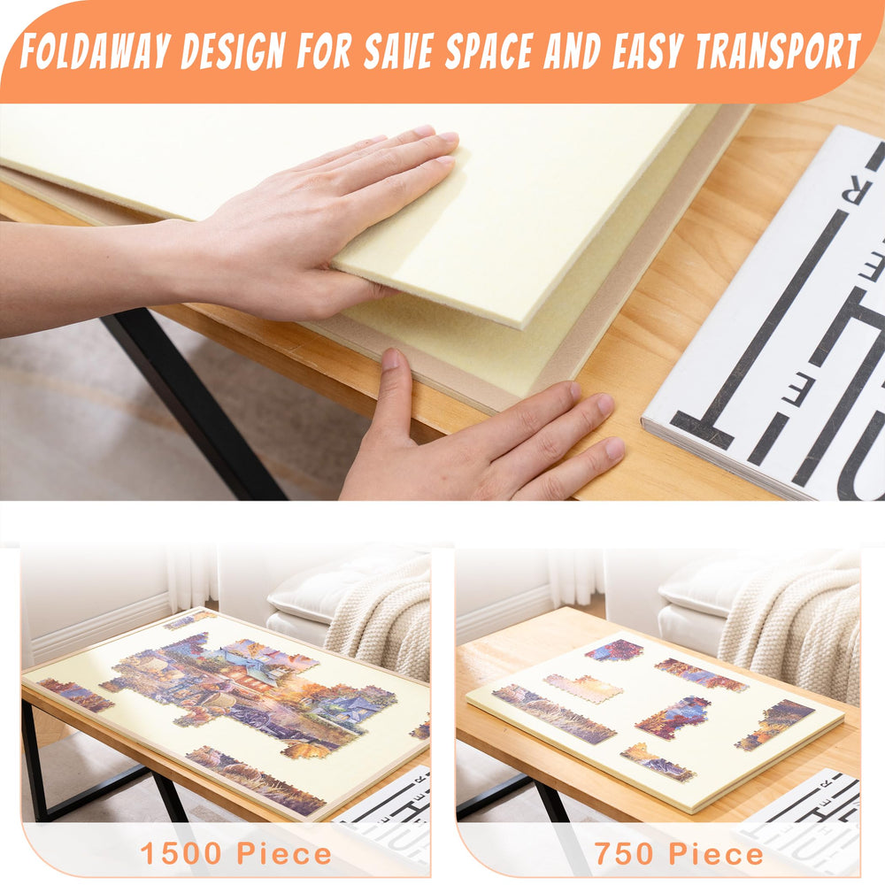 Tektalk six color-coded sorting trays, quick organization boosts puzzle assembly efficiency.