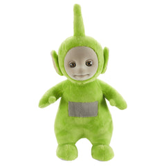 Teletubbies Talking Dipsy plush 8-inch cuddle toy with interactive tummy sounds.