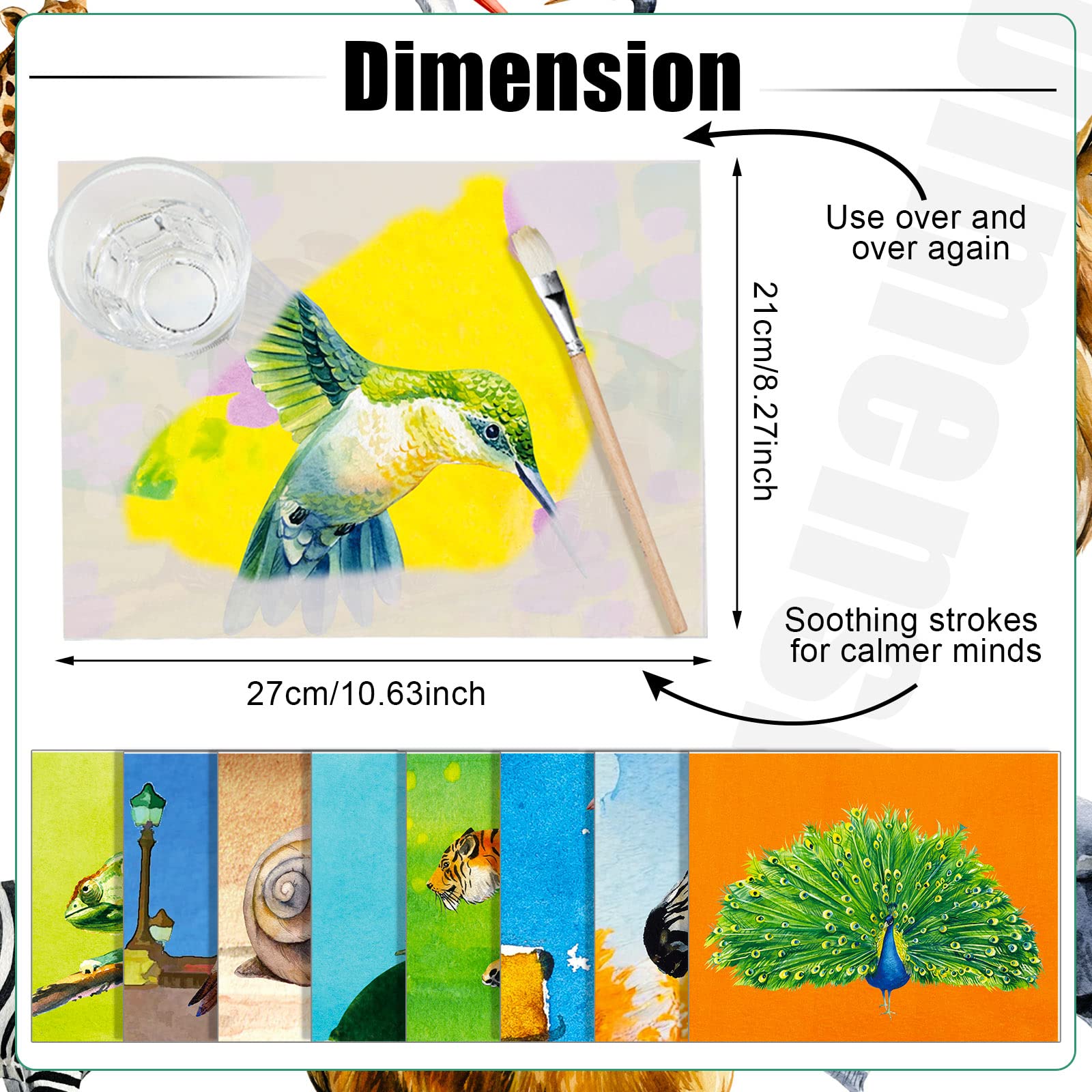 Teling dementia crafts with animal designs promote creativity and conversation.