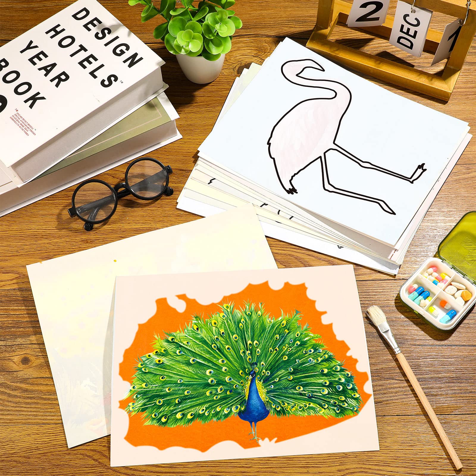 Teling crafts for dementia patients encourage reminiscing through familiar animal imagery.