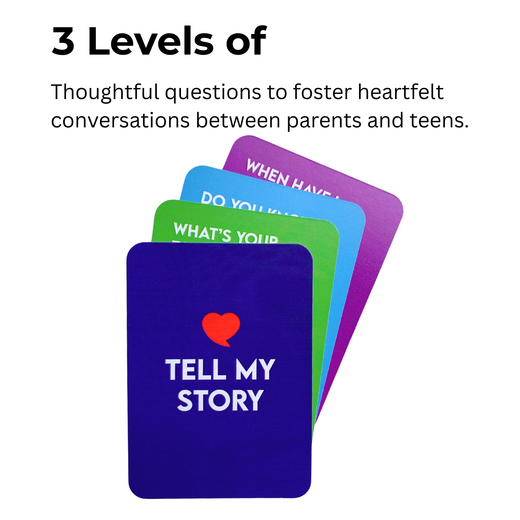 Tell My Story box with contents visible for quick setup.