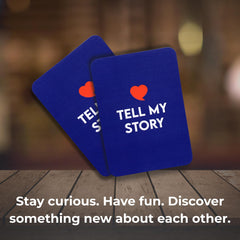 Tell My Story box opened to reveal full deck.