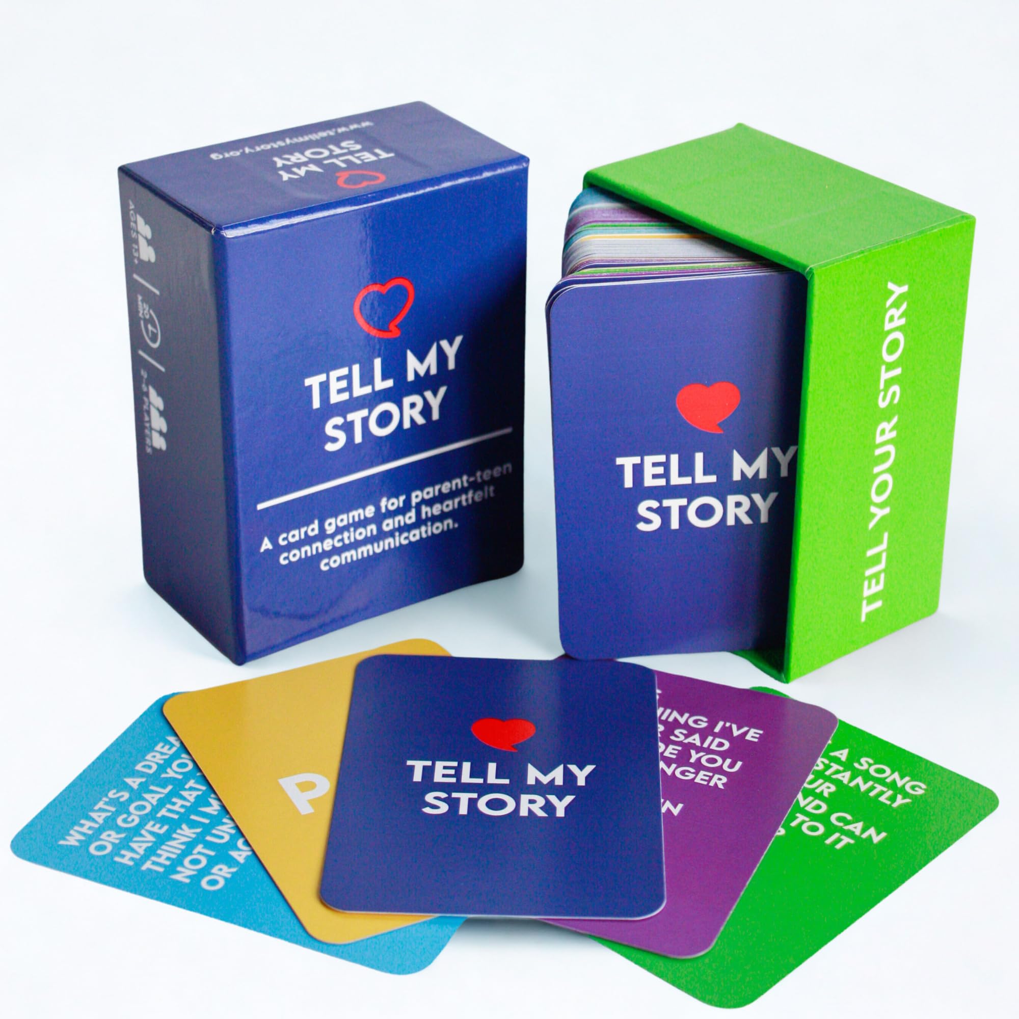 Tell My Story gift-ready packaging signals thoughtful present.