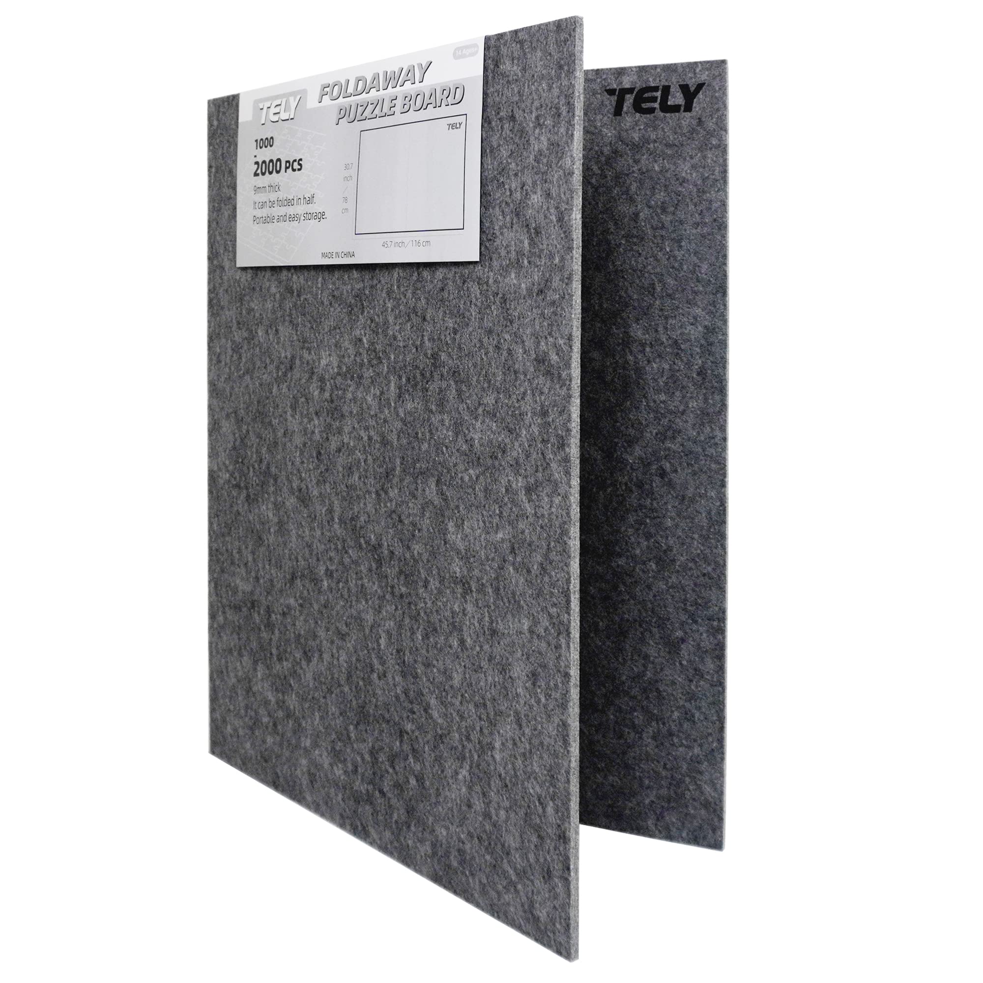 TELY puzzle board large surface area supports big puzzles