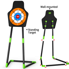 TEMI archery set LED glow aids night-time target tracking