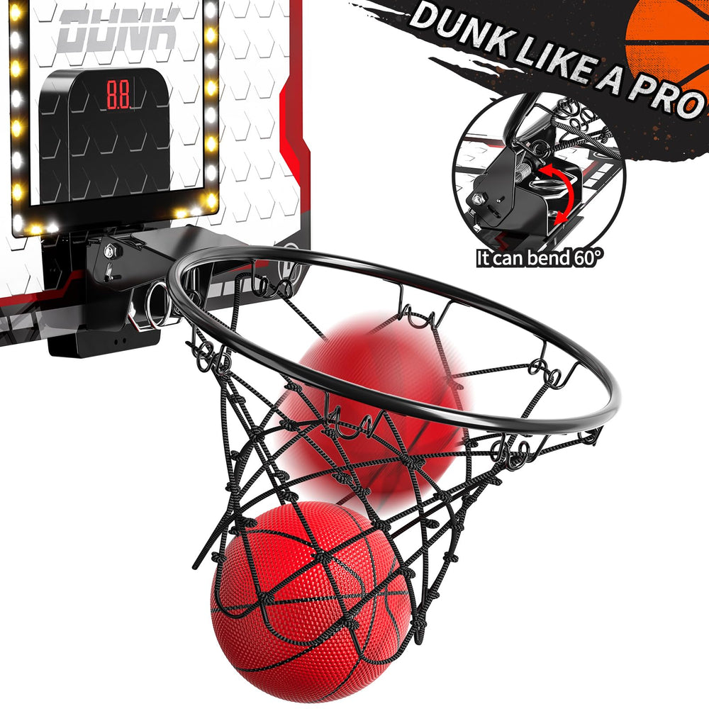 TEMI breakaway rim delivers pro-like dunk realism at home