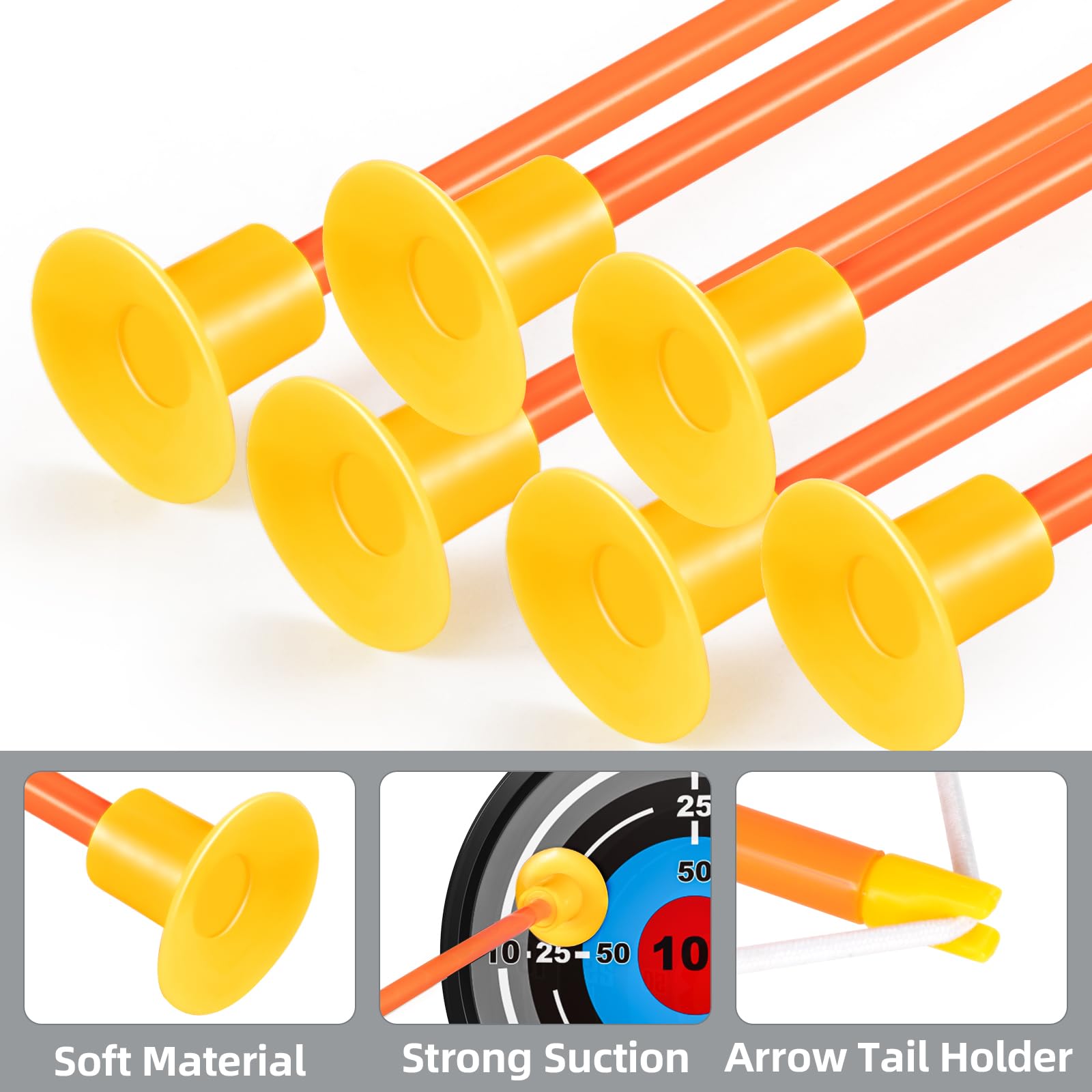 TEMI LED night play lights help track arrows after dusk.