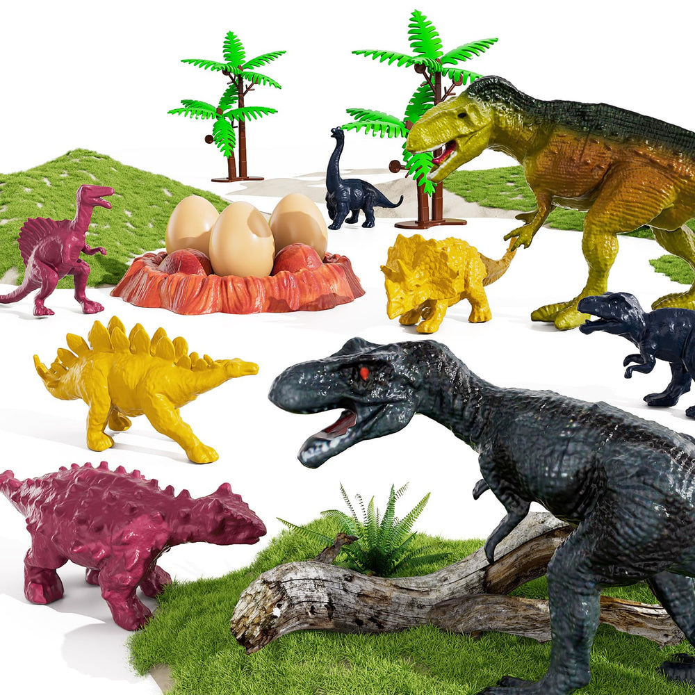 TEMI dinosaur world play mat for collaborative adventures