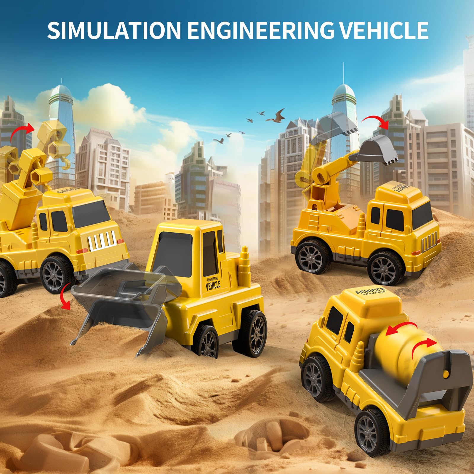 TEMI tailgate action image showing friction-powered motion for quick play
