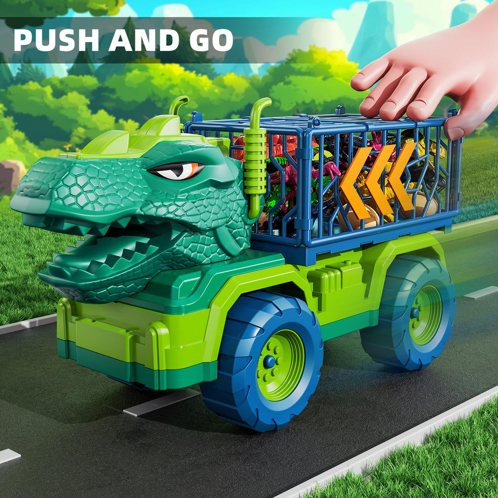 TEMI Tyrannosaurus figure in dynamic pose for imaginative play