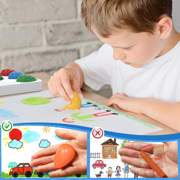 Tencoz non-toxic materials ensure safe color exploration for kids.