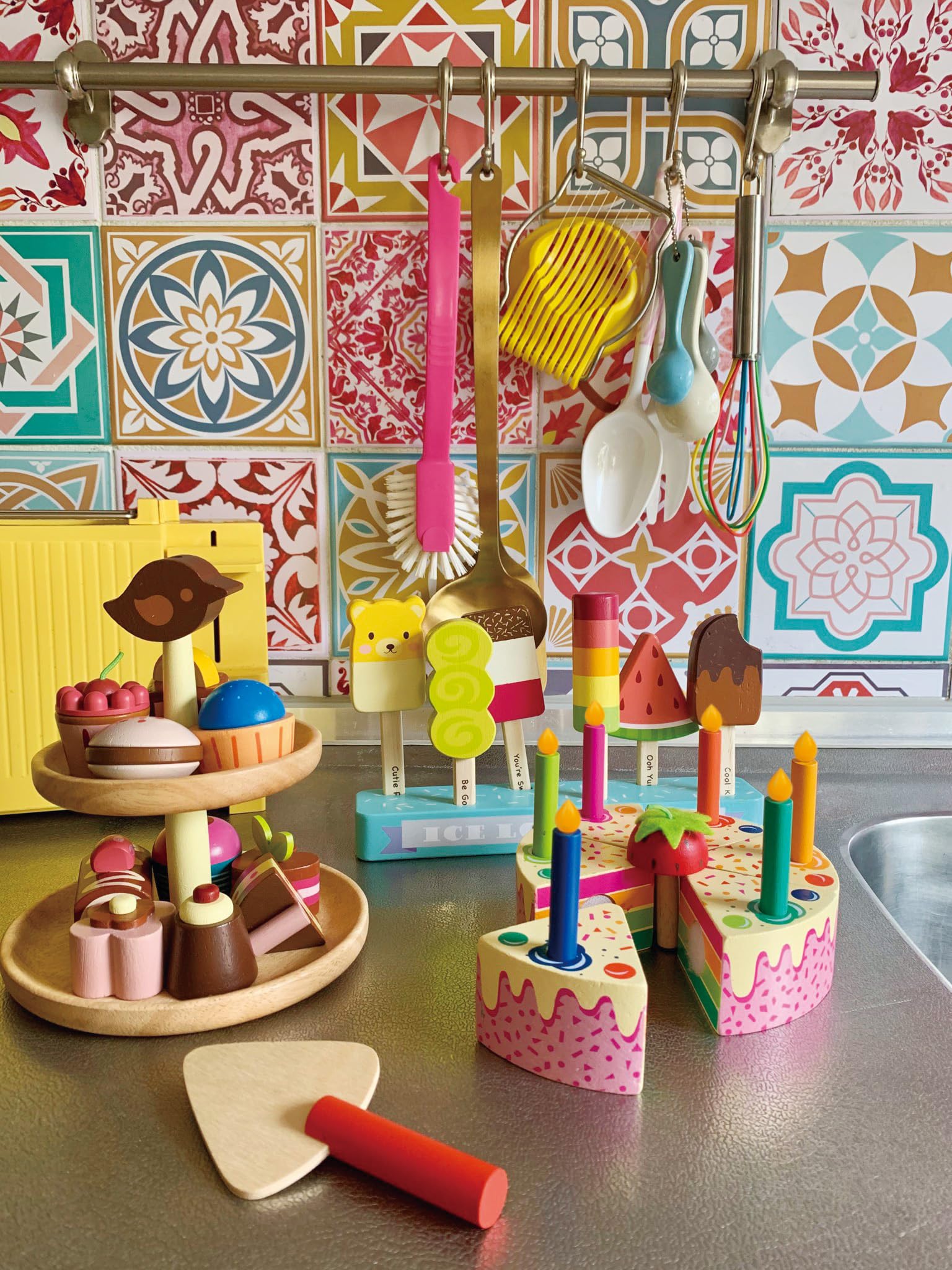 Tender Leaf Toys safe, durable wooden construction supports hours of imaginative play.