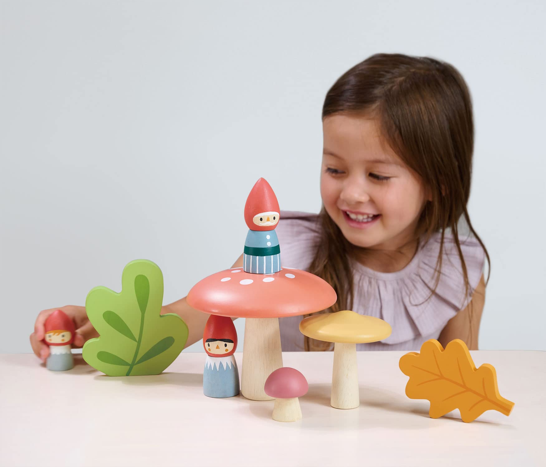 Tender Leaf Toys medium toadstool supporting group storytelling and scene-building