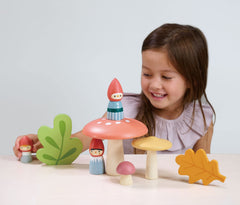 Tender Leaf Toys medium toadstool supporting group storytelling and scene-building