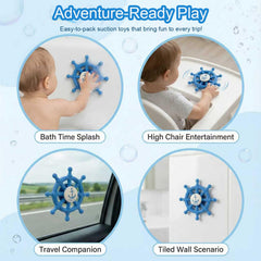 Tendry bath toy designed for 6 months and older with accessible paddles