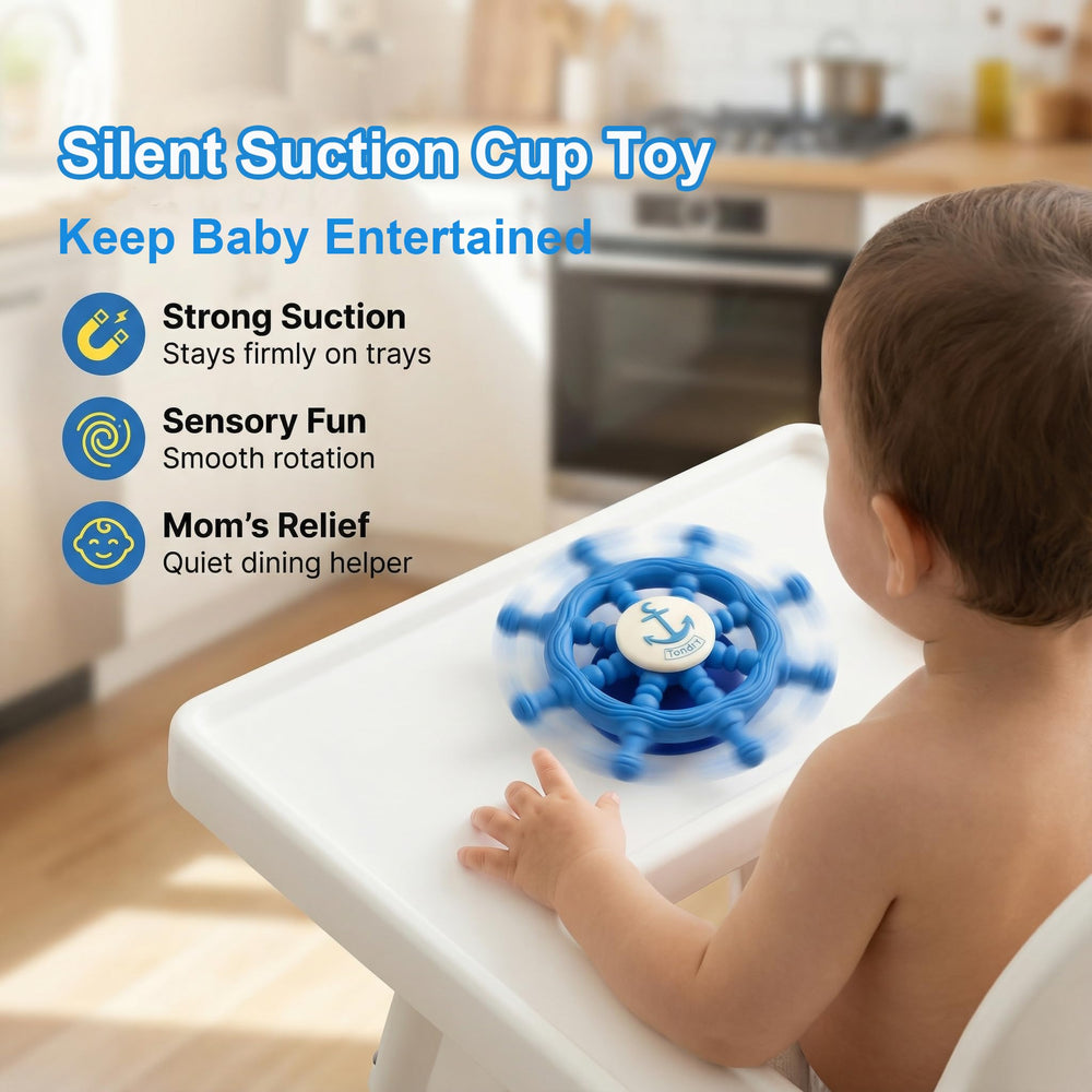 Tendry suction base grip toy on smooth surface