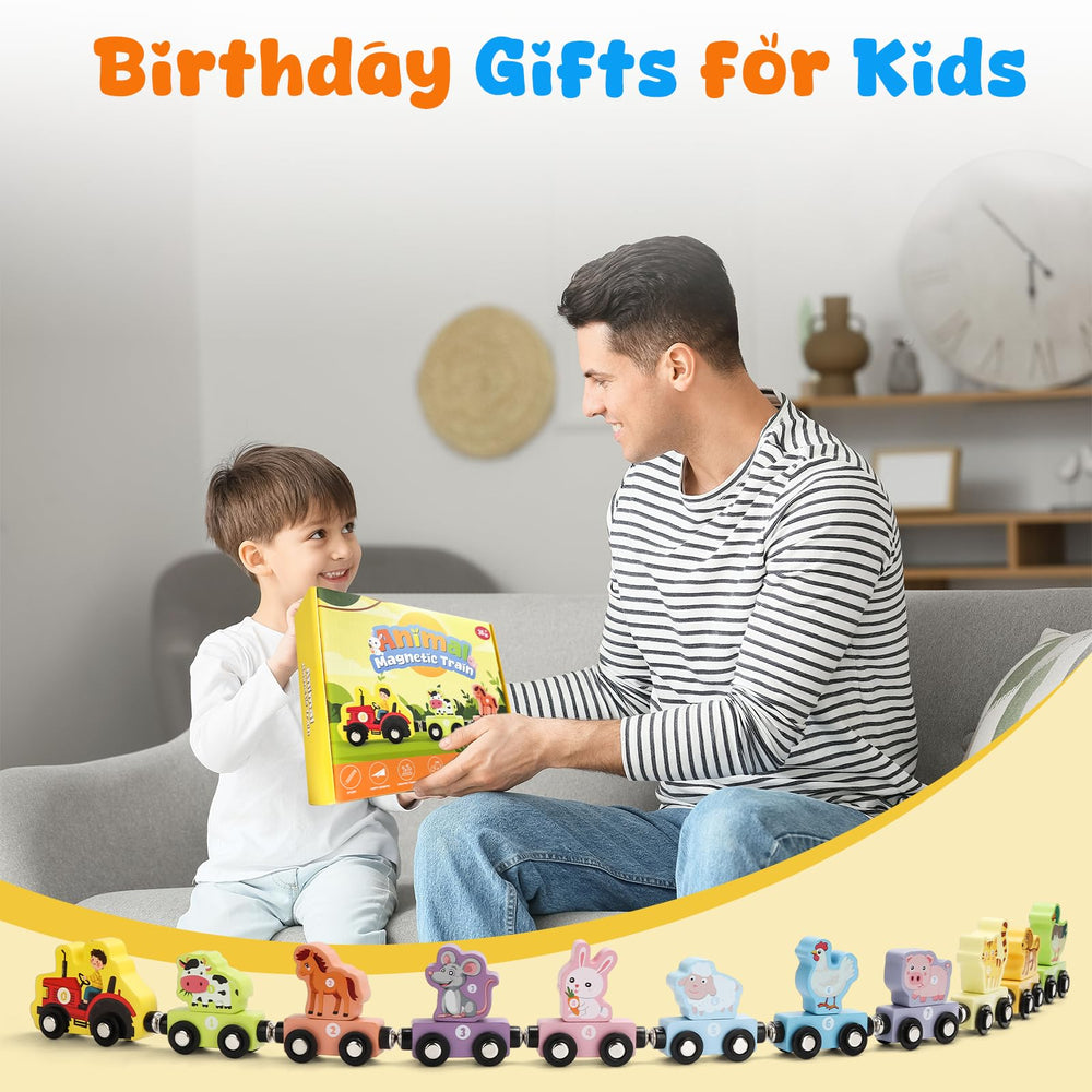 TenFans educational play in action, supporting early learning through magnets and play.