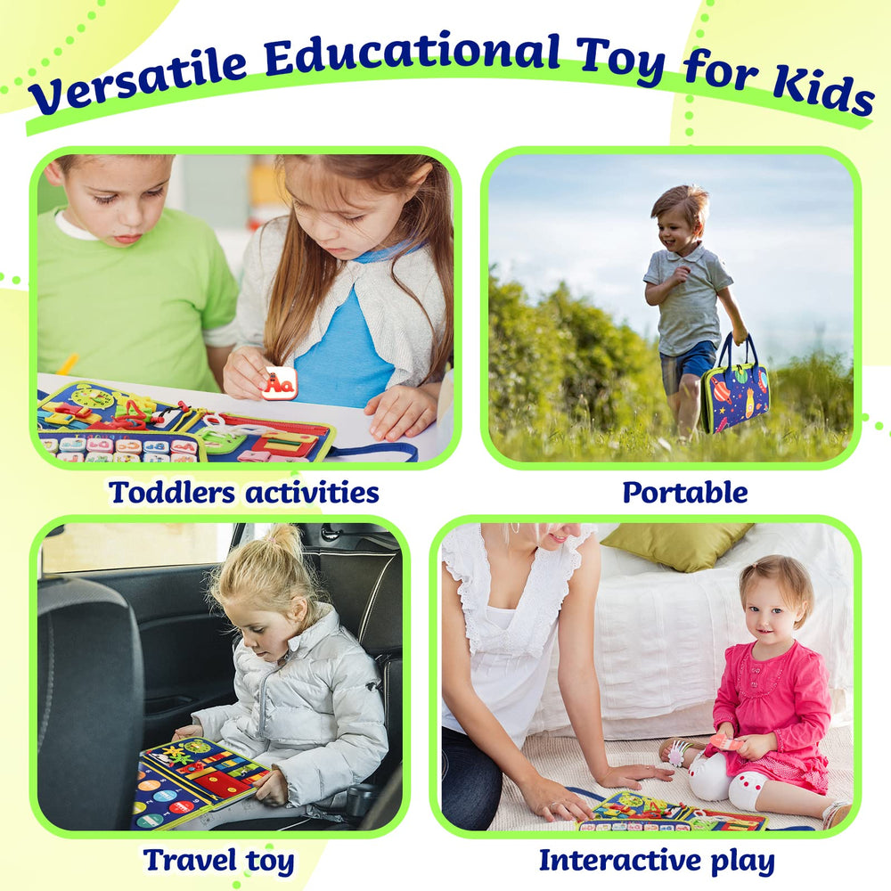 TenFans Busy Board cognitive activities encourage problem solving
