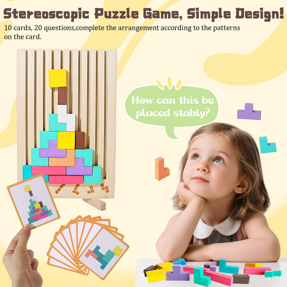 Tengantongda pattern cards included guide progressive challenges for kids