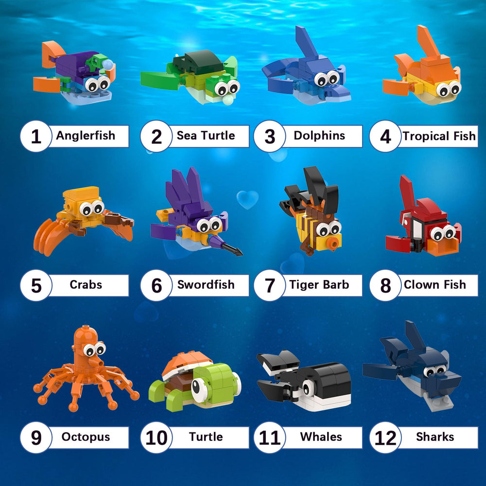 Tenhorses assembly instruction cards enabling quick kid-friendly building