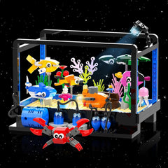 Tenhorses building set inspires kids to assemble underwater worlds.