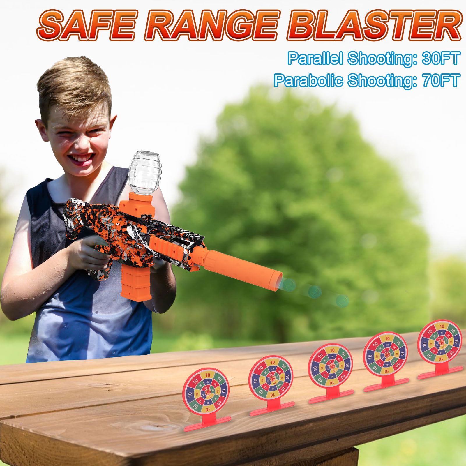 Tentam gel ball blaster quick-assembly in under two minutes.