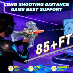 Tentam Gel Ball Blaster protective eyewear included emphasizes eye protection.