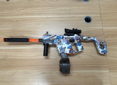 Tentam Gel Blaster rechargeable battery and cable enable quick setup.