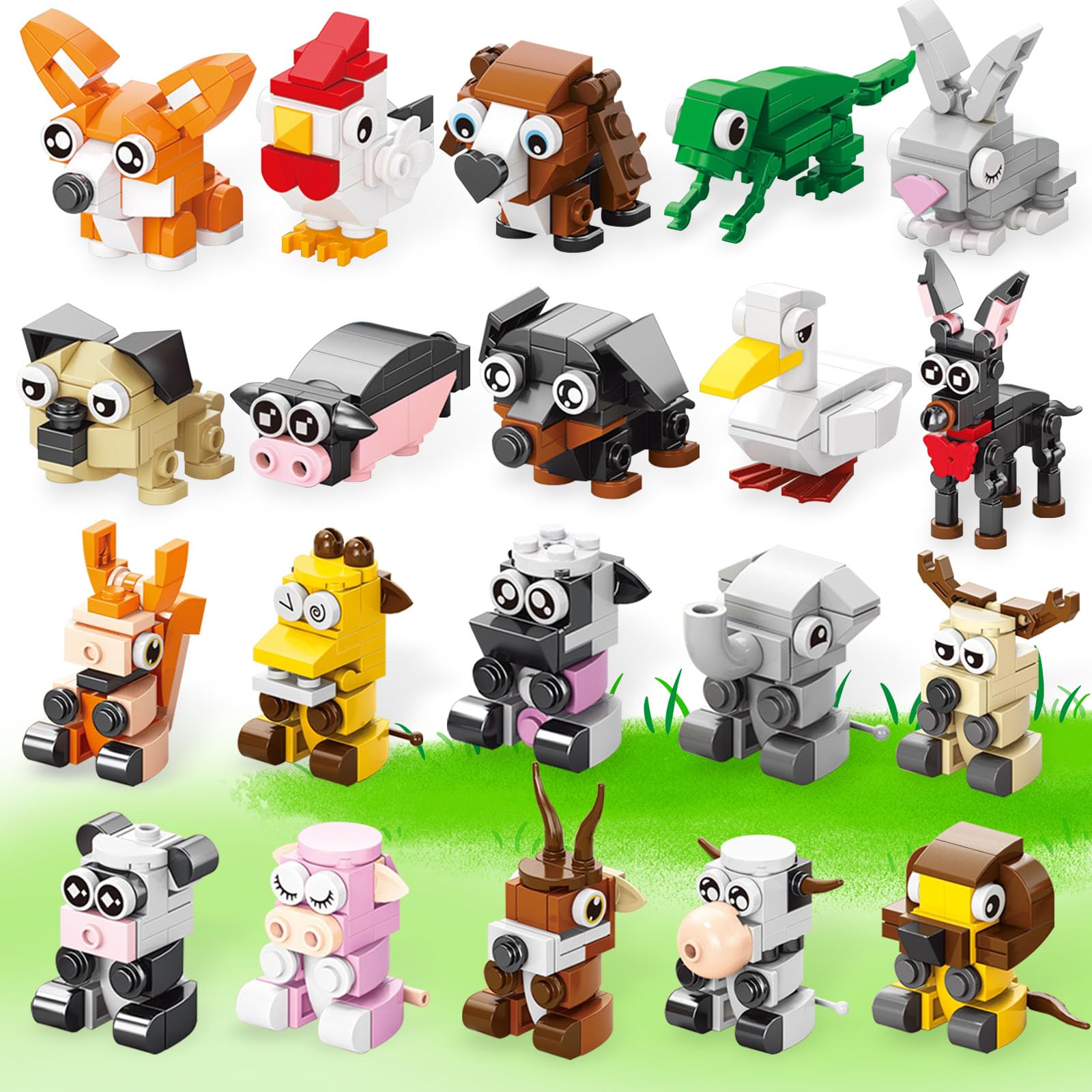 TENYEAH mini cow block for party favors and creative play