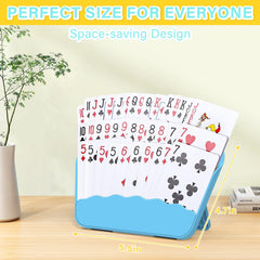 Tenyond compact storage design helps keep cards organized when traveling.